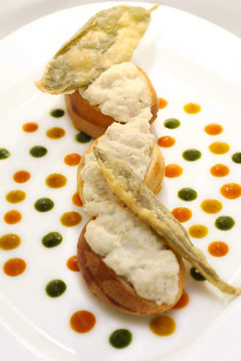 A plated dish at Babette