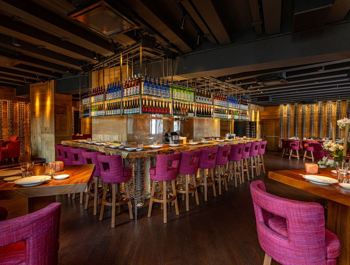 Bar and lounge at Zuma Roma